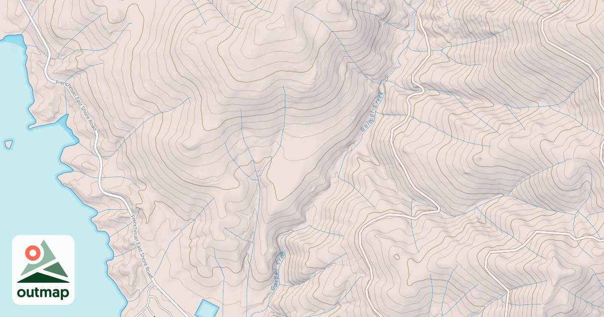 Map of BIG COVE EAST CG