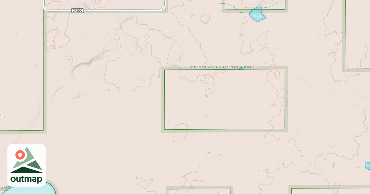 Map of CHRISTMAS TREE ROAD
