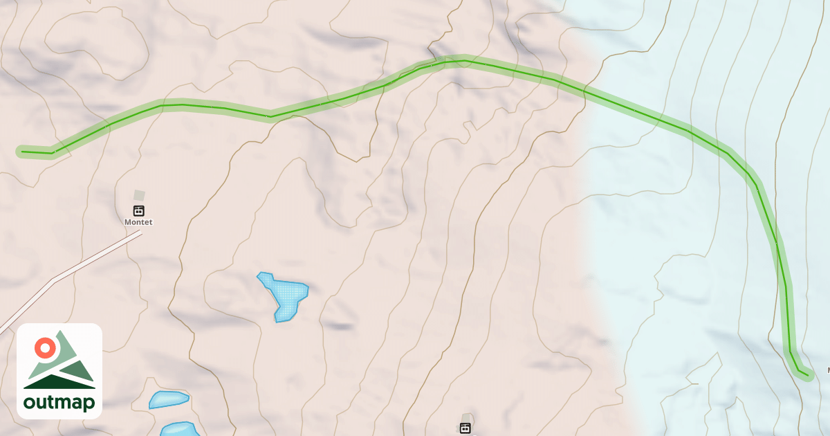 Map of Aiguille Pers