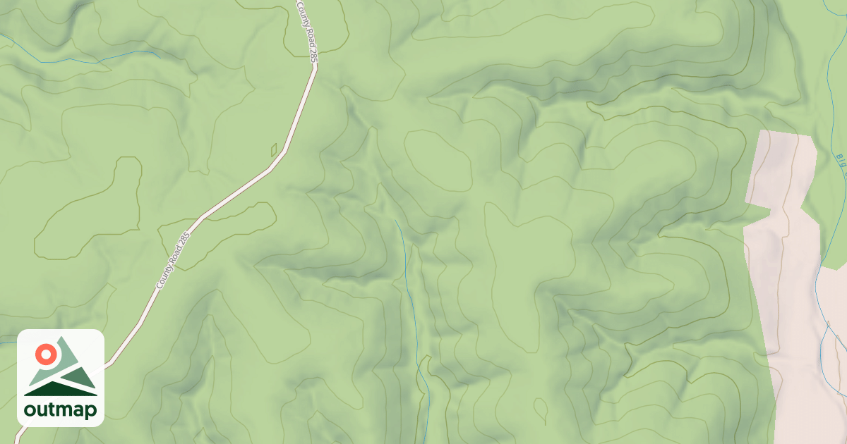 Map of SUTTON RIDGE