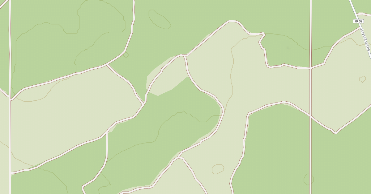 Map preview of USFS Motor Vehicle Use Map Roads {2AAF2E8D-069E-4128-895B-74D42CA0BD05}