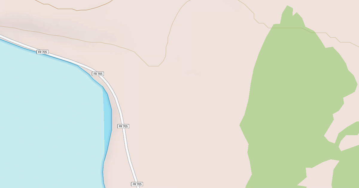 Map preview of OVERLAND RES SPUR