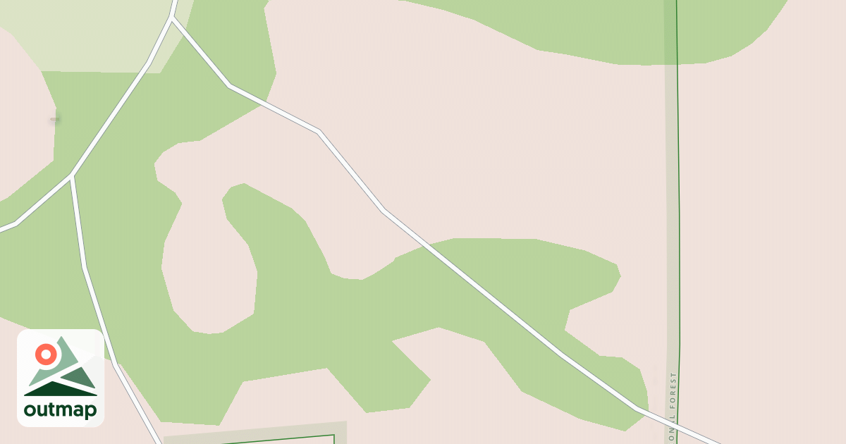 Map of USFS Motor Vehicle Use Map Roads {CBD19190-9481-4901-B68D-7D780B1FB294}