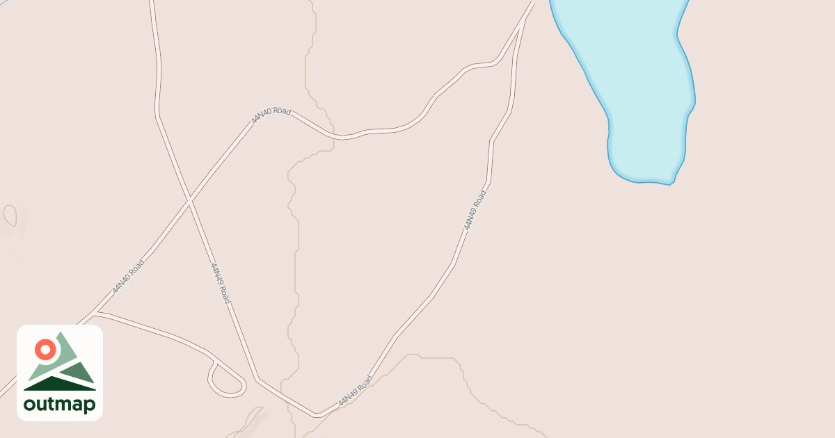 Map of DEAD HORSE FLAT