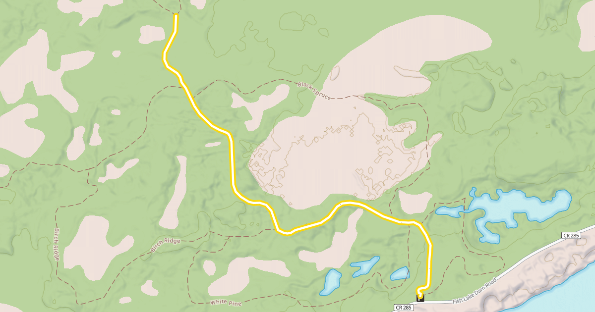 Map preview of Wolf Run
