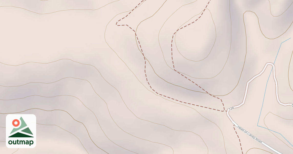 Map of White Sulphur Ohv Trail - C