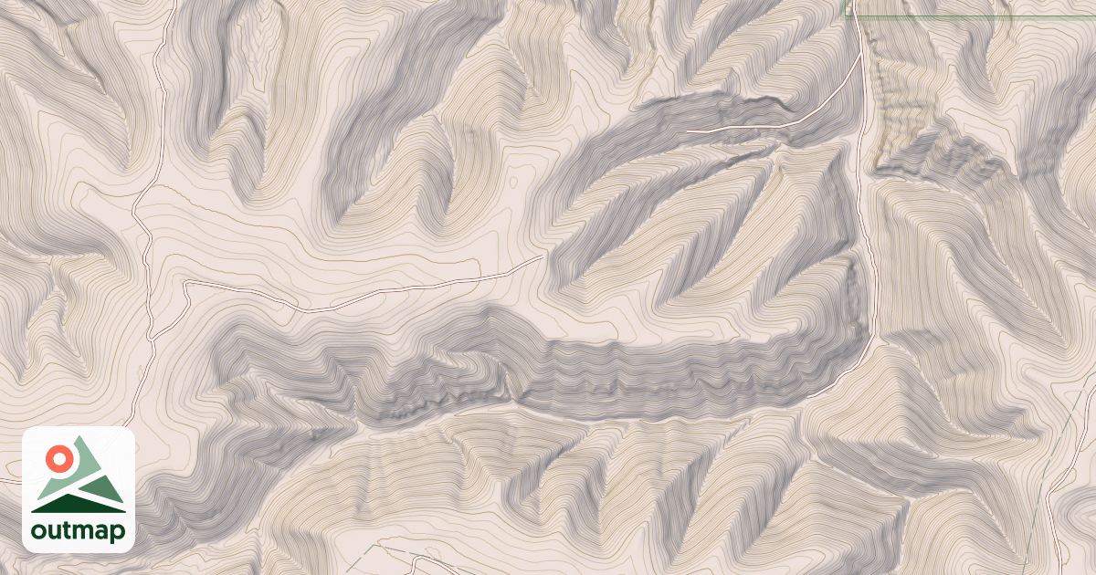 Map of ANTELOPE CANYON
