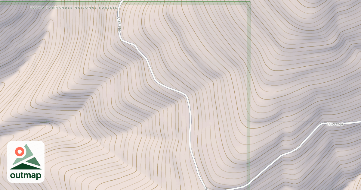 Map of Dunce Creek Ohv