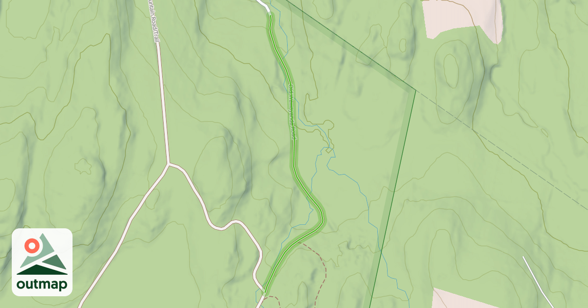 Map of Old Wawayanda Road