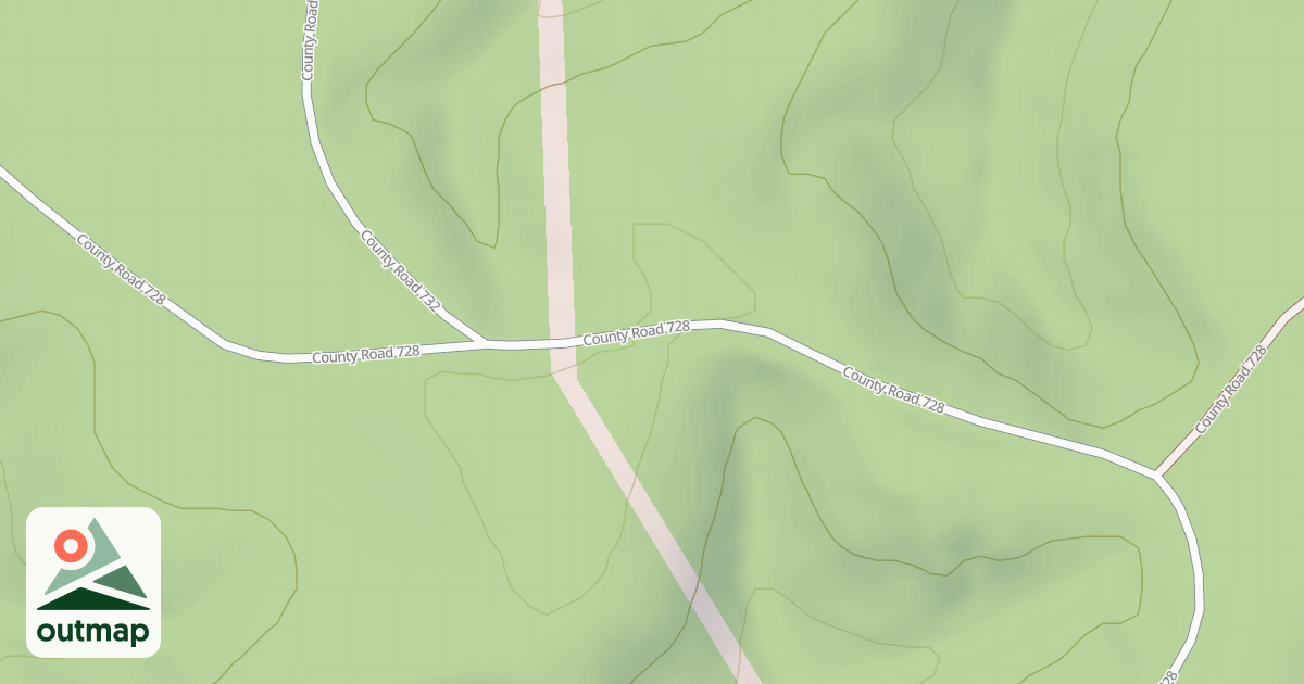 Map of MILLER BRANCH (G)