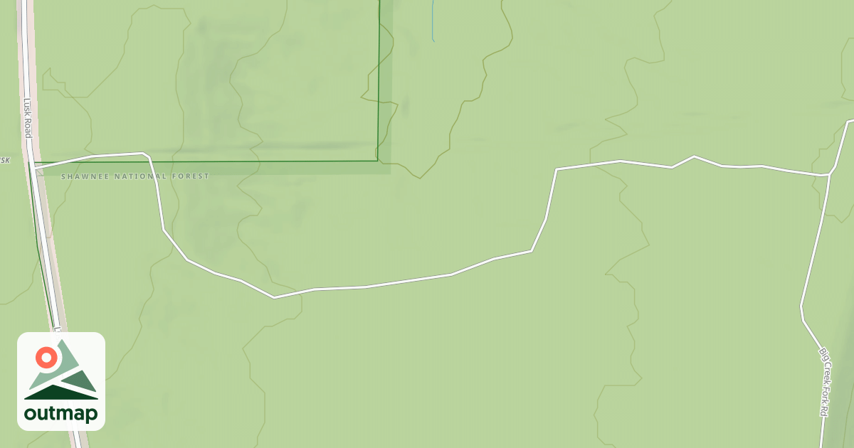 Map of LUSK RD