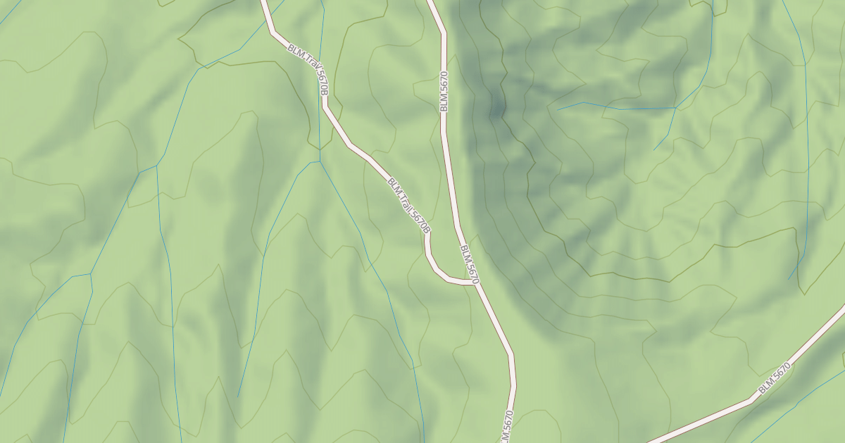 Map preview of BLM National GTLF Public Motorized Trails 16216169-0947-4d68-b935-3d03e2641a33