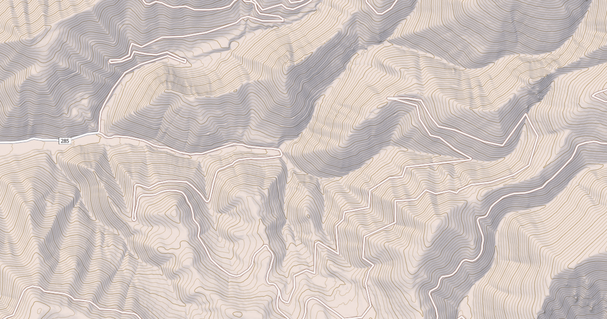 Map preview of DEEP CREEK SPUR