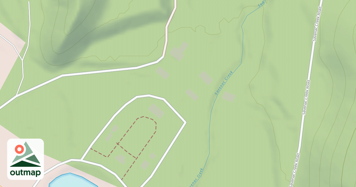 Map of SAVENAC NURSERY