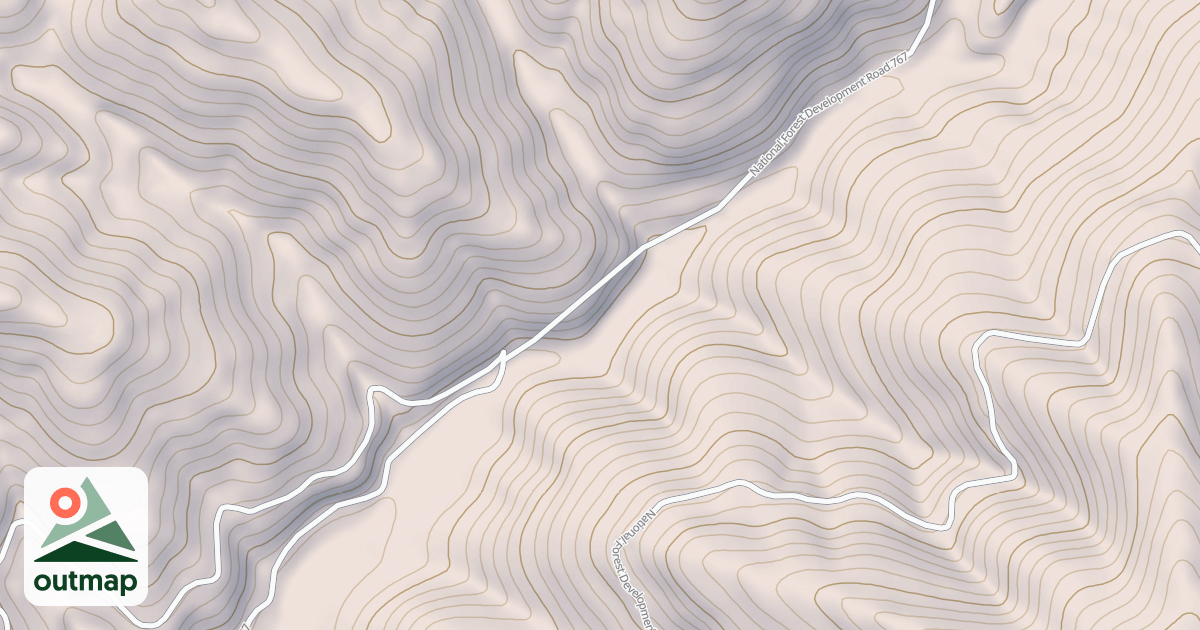 Map of N F PALOUSE RIVER