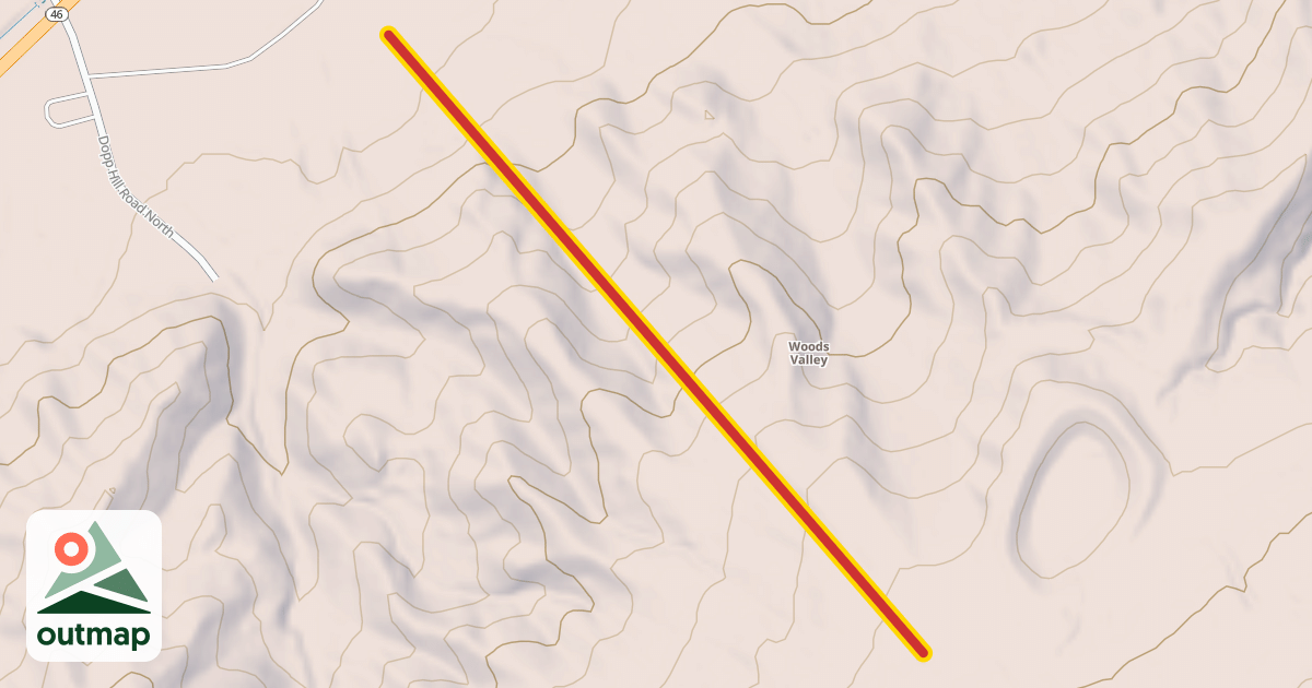 Map of T-Bar III