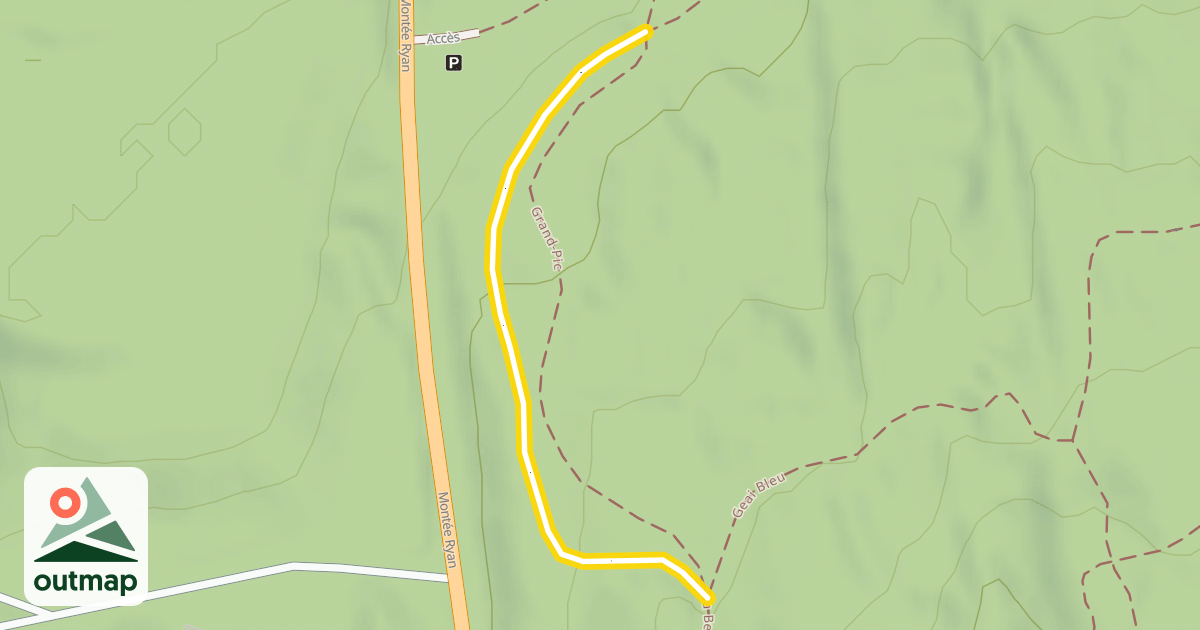Map of A17 Villa Bellevue