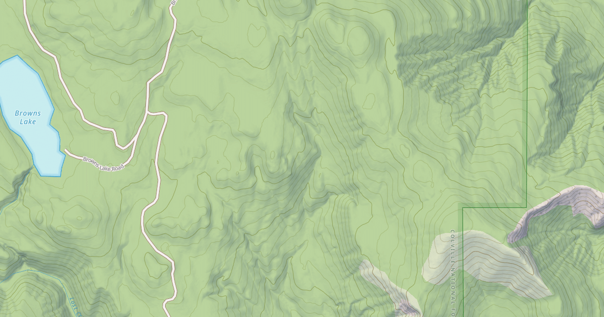 Map preview of USFS Motor Vehicle Use Map Roads {2825DB4B-E6FF-401E-B995-C6B2D22058FE}