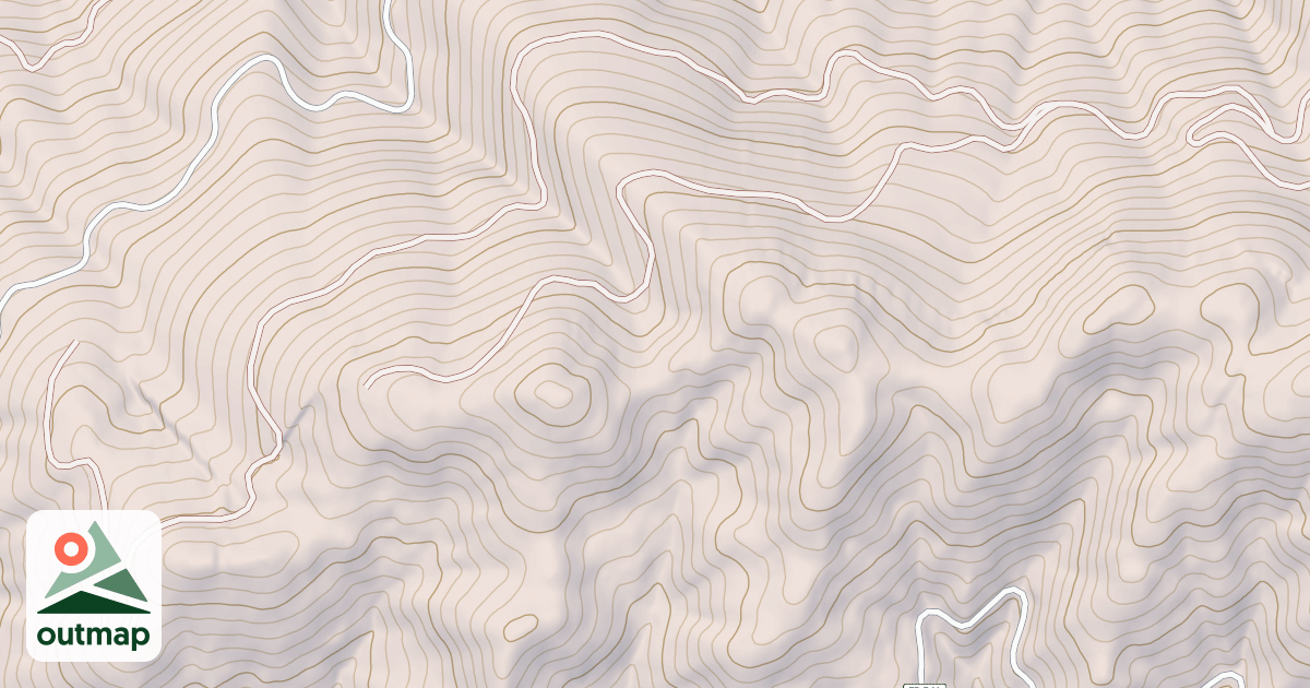 Map of DEWEY MOUNTAIN A