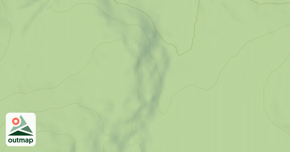 Map of Bryant Mountain Trail
