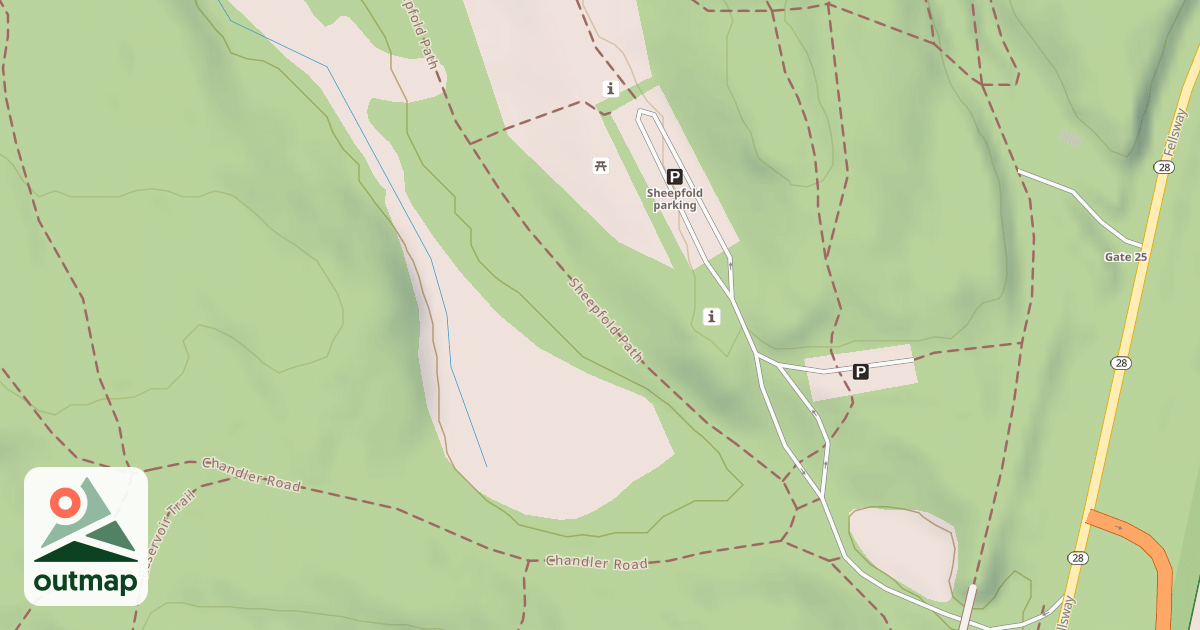 Map of Reservoir