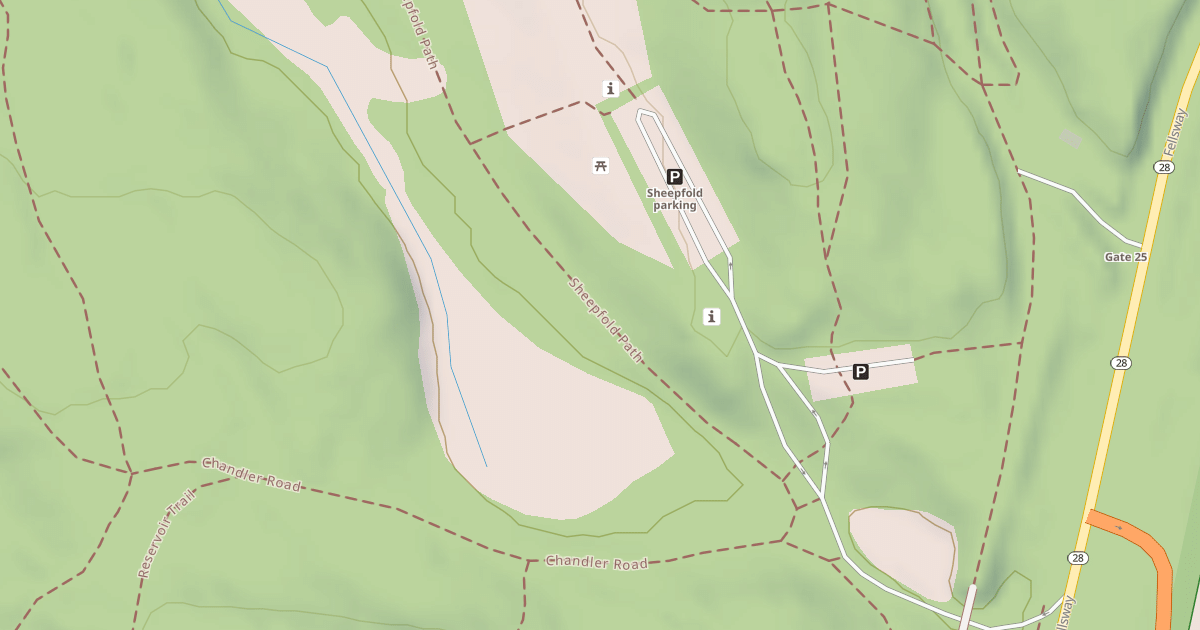 Map preview of Reservoir