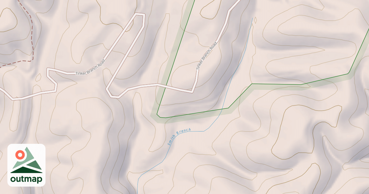 Map of ROCKY TOP