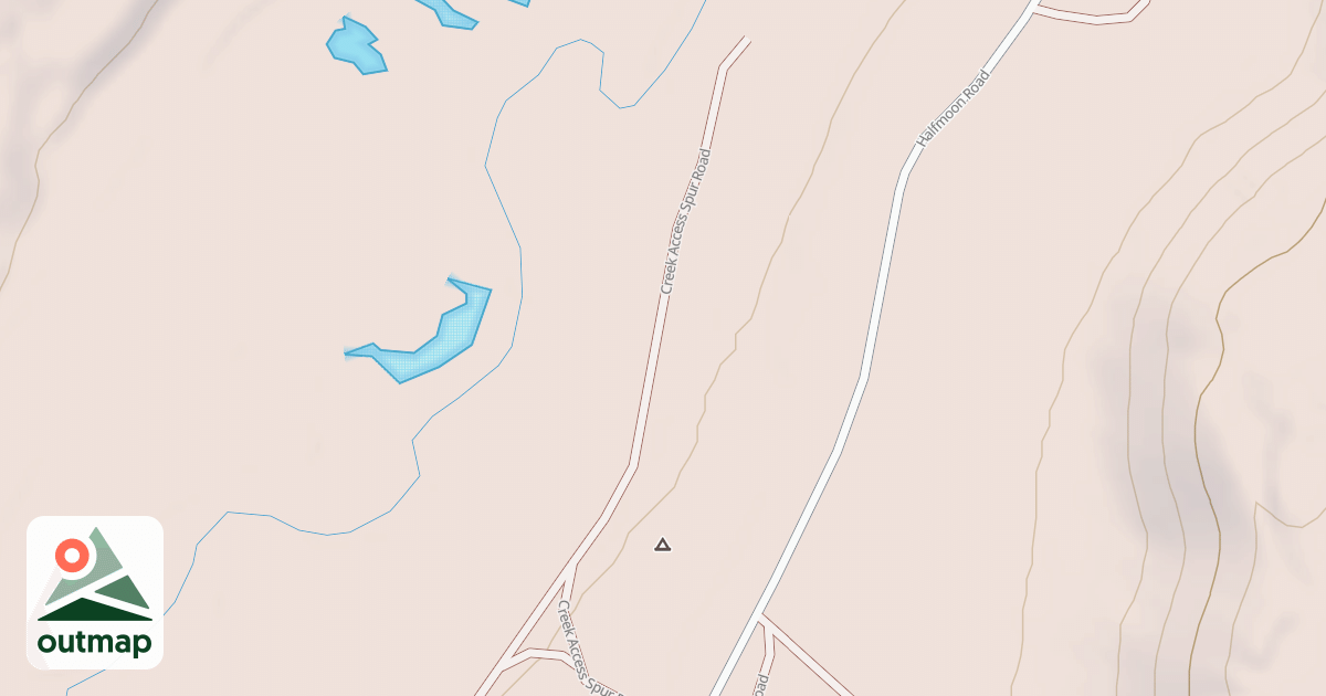 Map of CREEK ACCESS SPUR