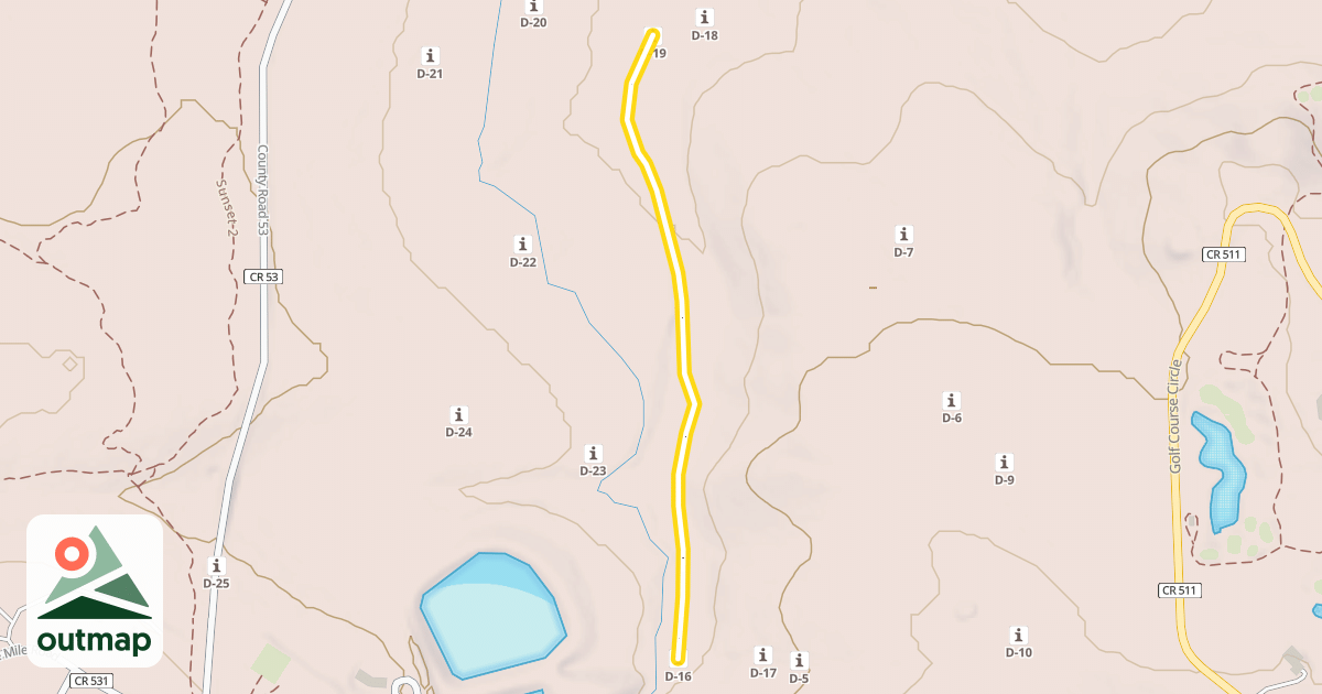 Map of Loppet's Trail