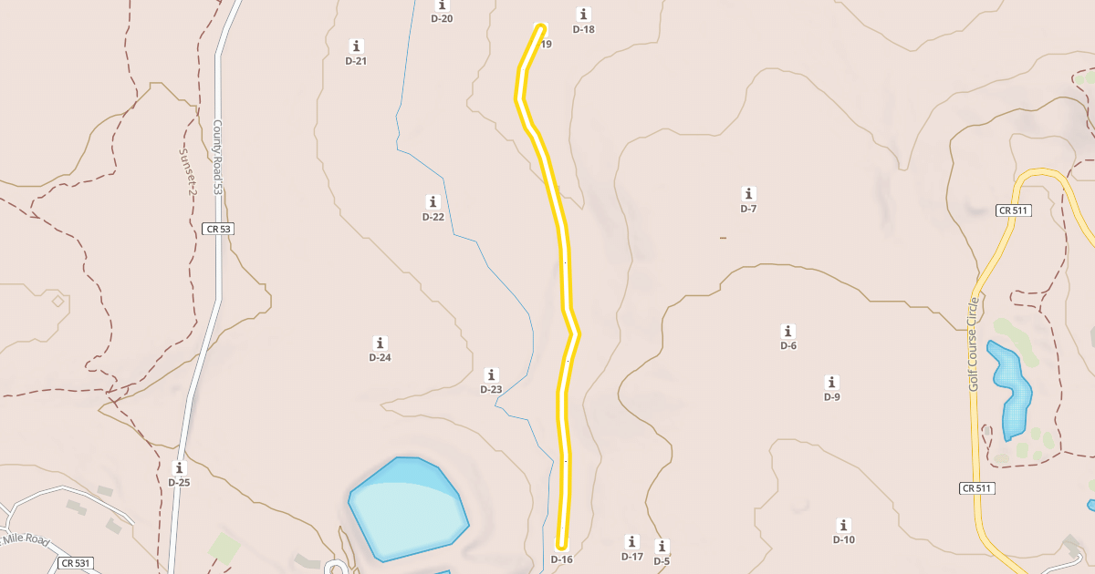 Map preview of Loppet's Trail