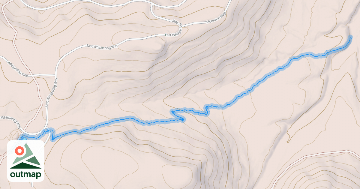 Map of Kam Connect Trail