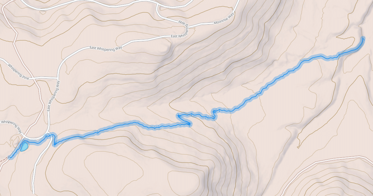 Map preview of Kam Connect Trail