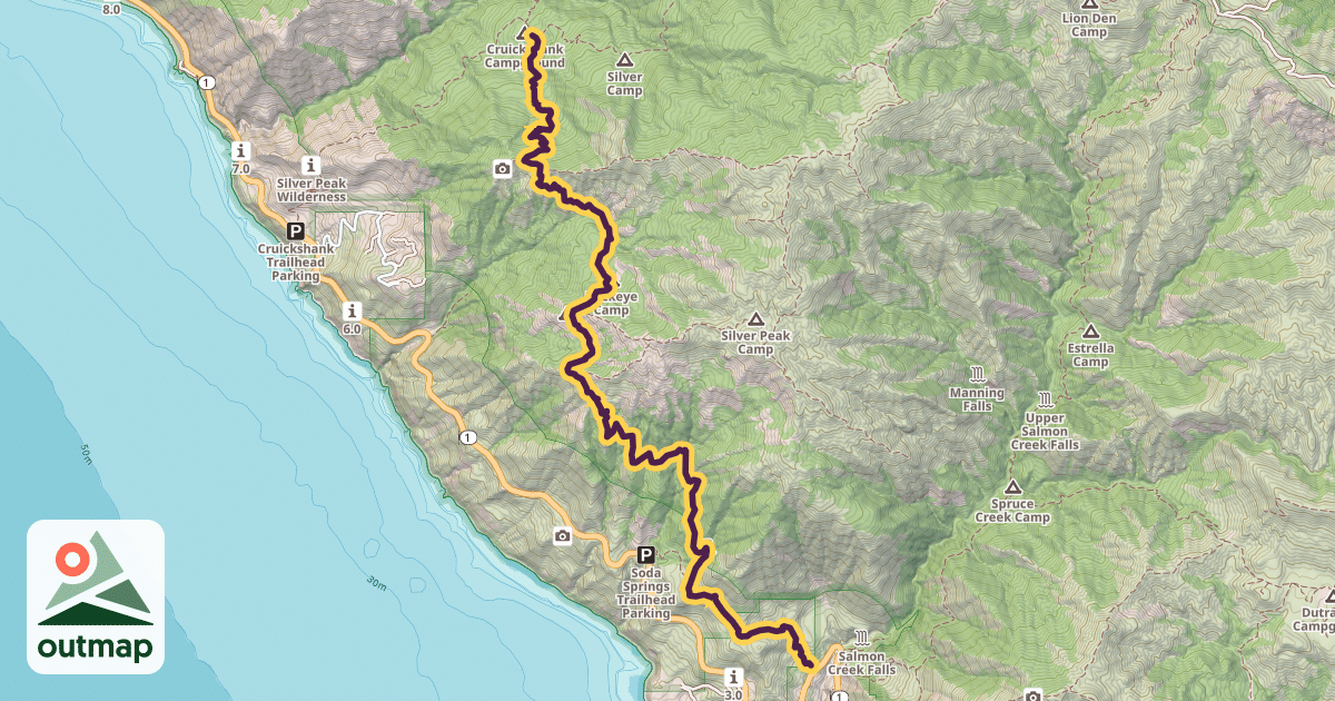 Map of Buckeye Trail