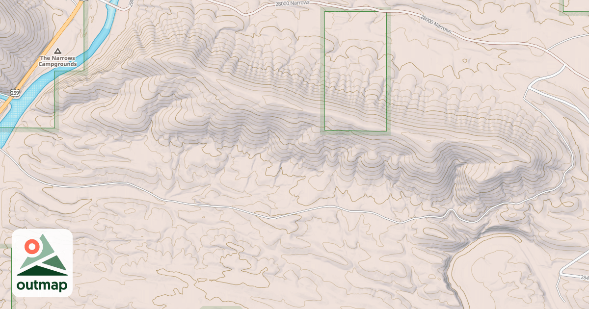 Map of USFS National Forest System Roads {2D94B292-5ABE-4674-929E-B1531DF351D1}