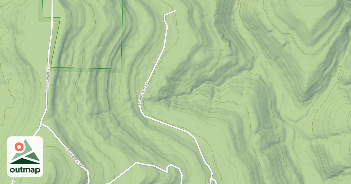 Map of USFS National Forest System Roads {873E97A2-4E56-48F7-9442-3EB308933EF1}