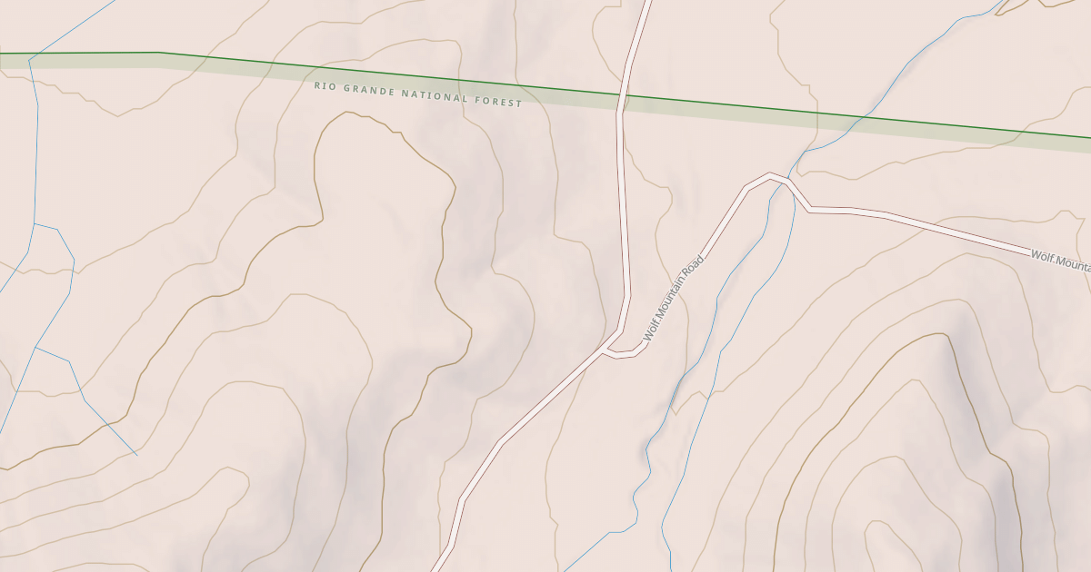 Map preview of SANDERSON