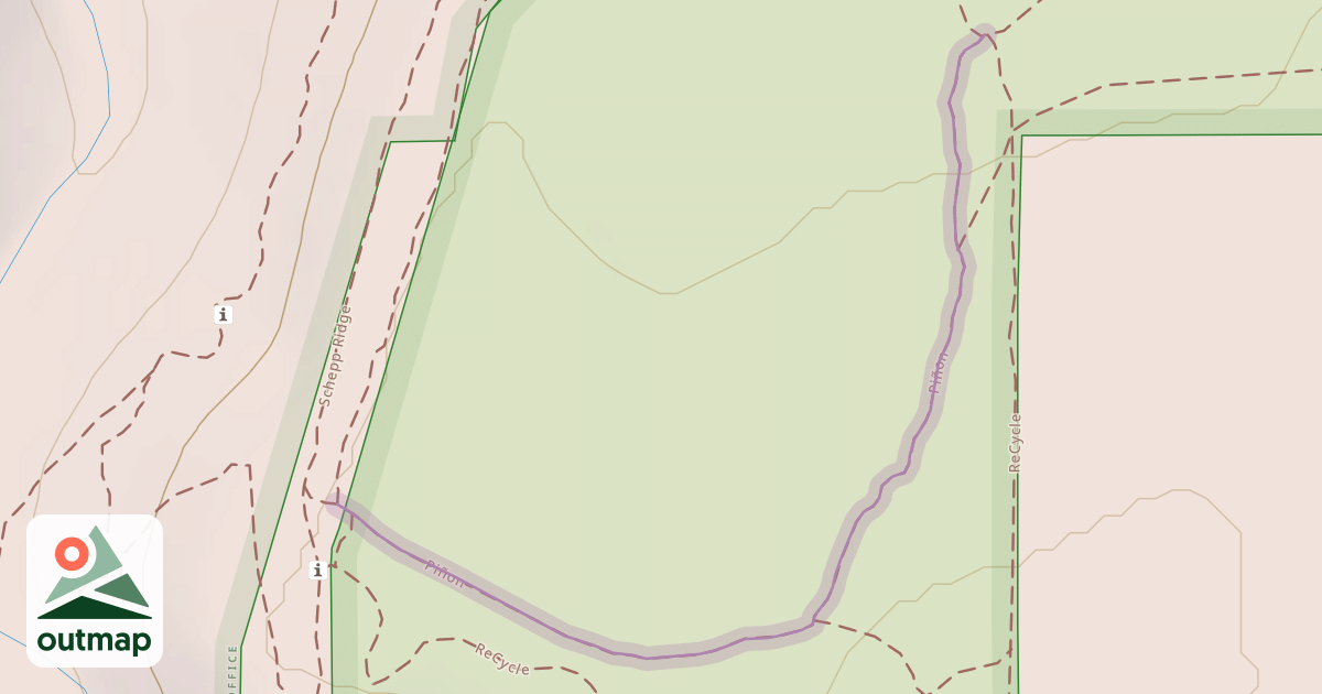 Map of Piñon
