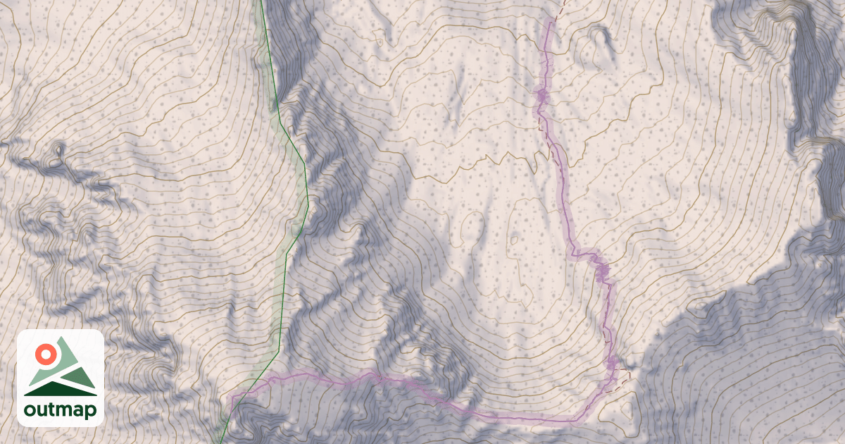 Map of Tete de la Cassille