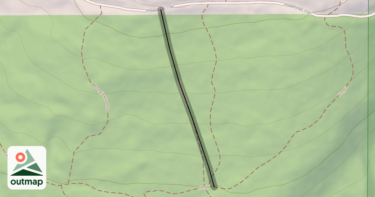 Map of Incline Trail