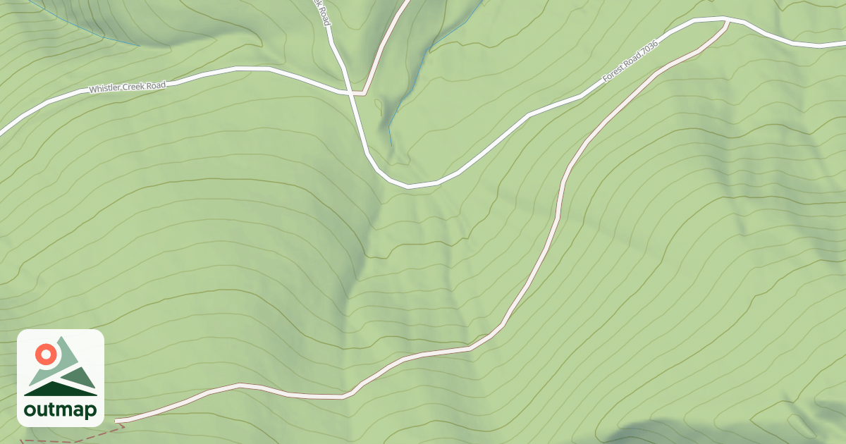Map of COLQUHOUN PEAK
