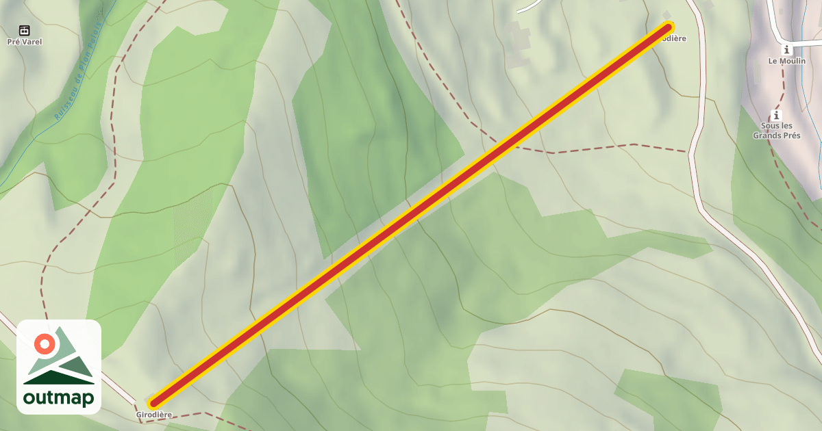 Map of Girodière