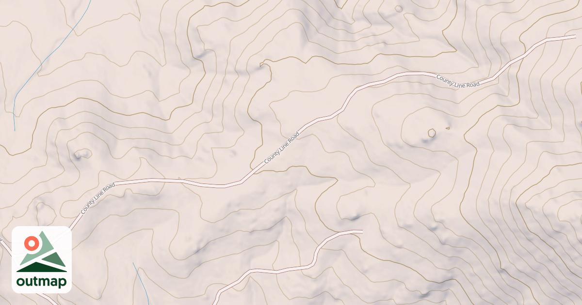 Map of COUNTY  LINE