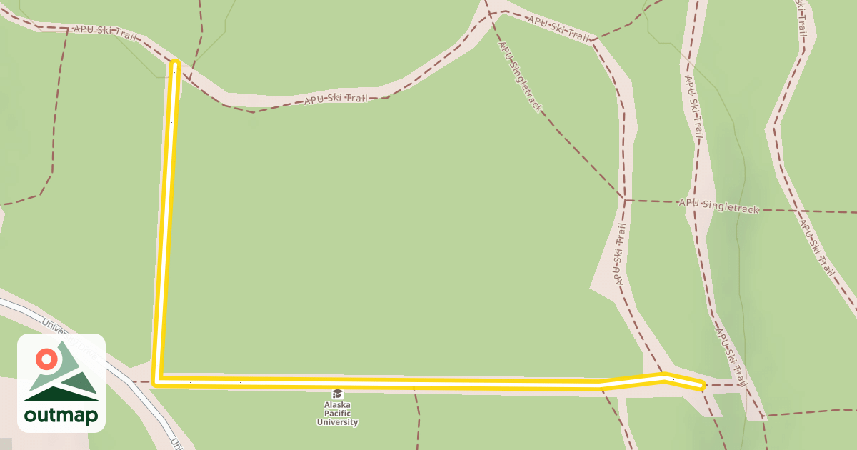 Map of Mahaffey / APU