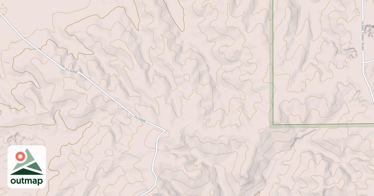 Map of USFS Motor Vehicle Use Map Roads {B570BB10-0FDB-4333-8039-26F954BC8410}