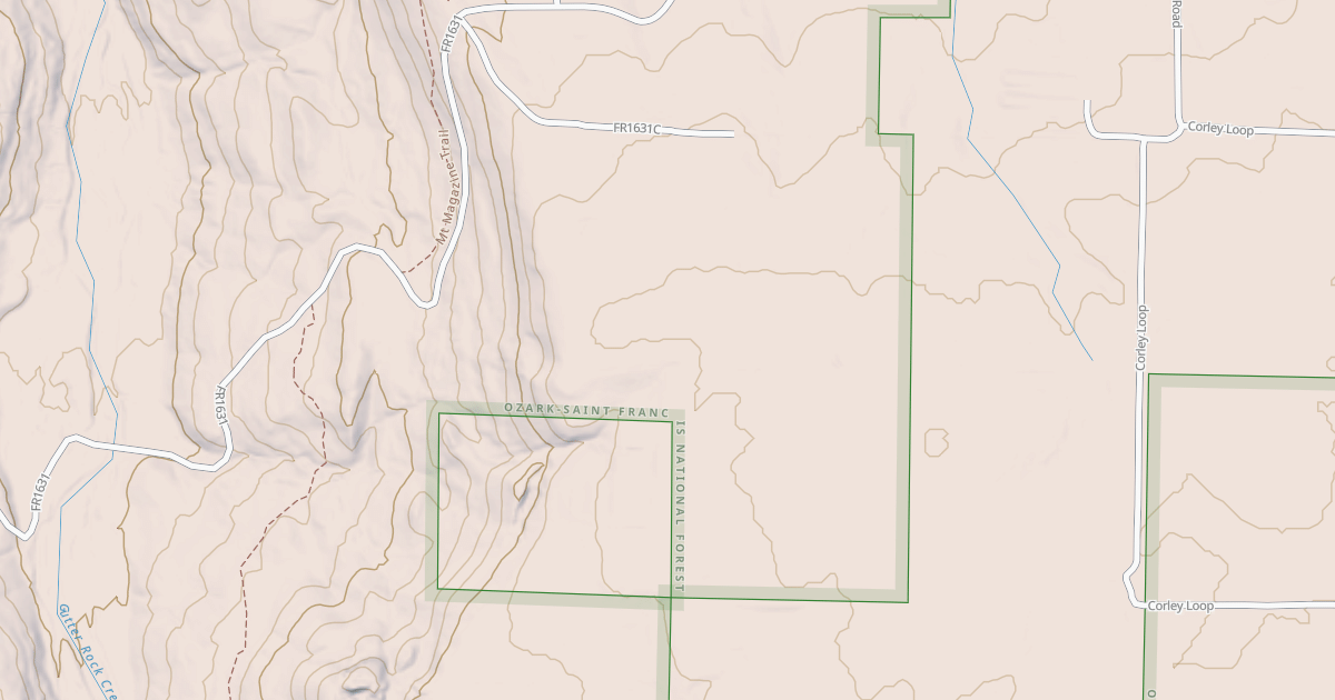 Map preview of USFS Motor Vehicle Use Map Roads {5C62BCE9-FF3F-4C52-A4B2-BB3D8B15D5B9}