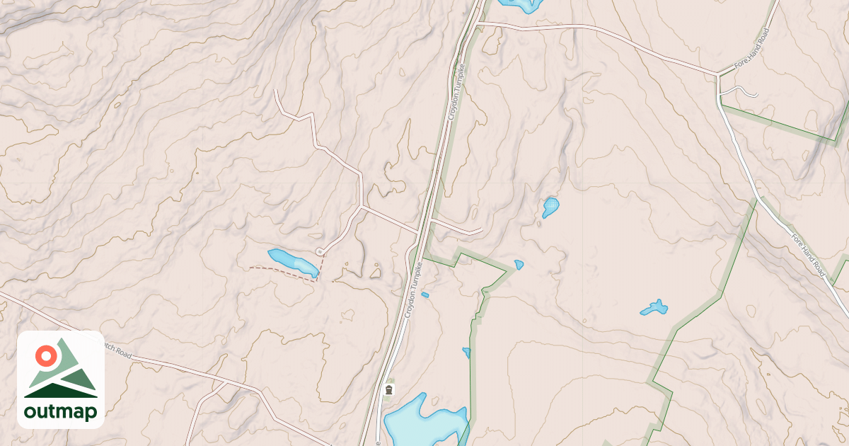 Map of Croydon Tpke