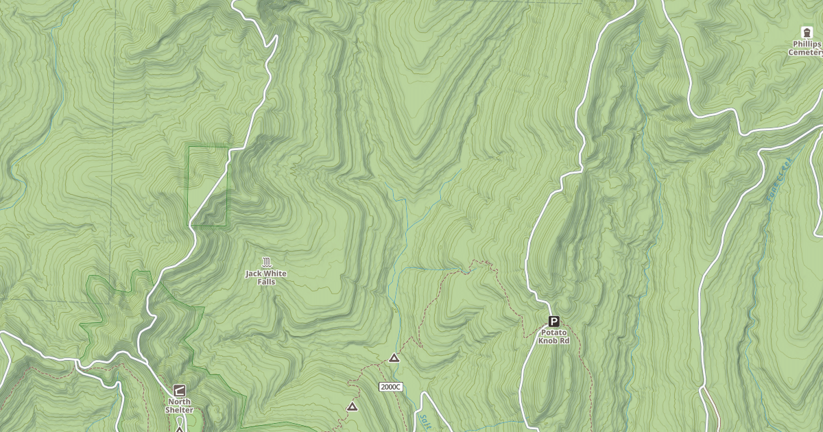 Map preview of MULLENS GAP