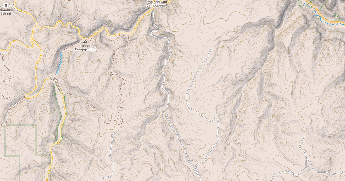 Map preview of DRY GULCH
