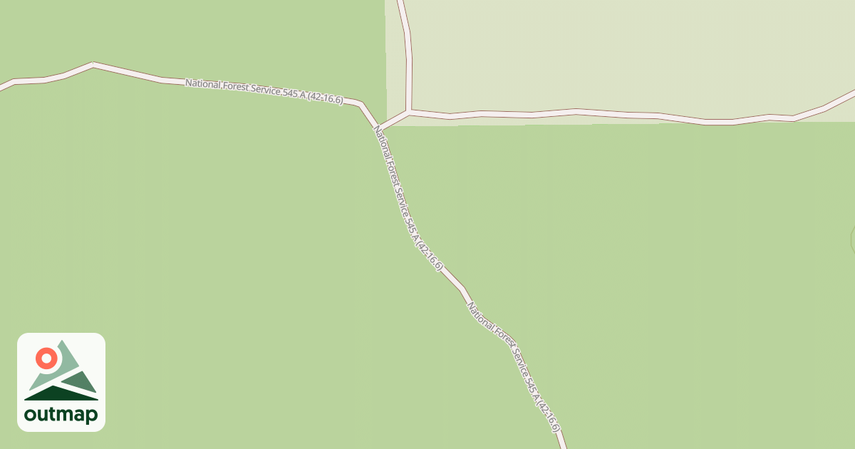 Map of USFS Motor Vehicle Use Map Roads {BC9BC6D0-CC08-47AF-B974-D1B48545010A}
