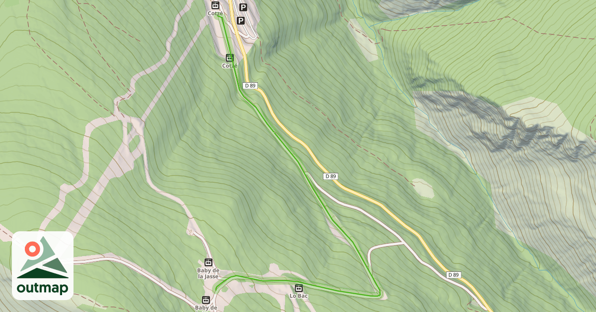 Map of Les Perdrix